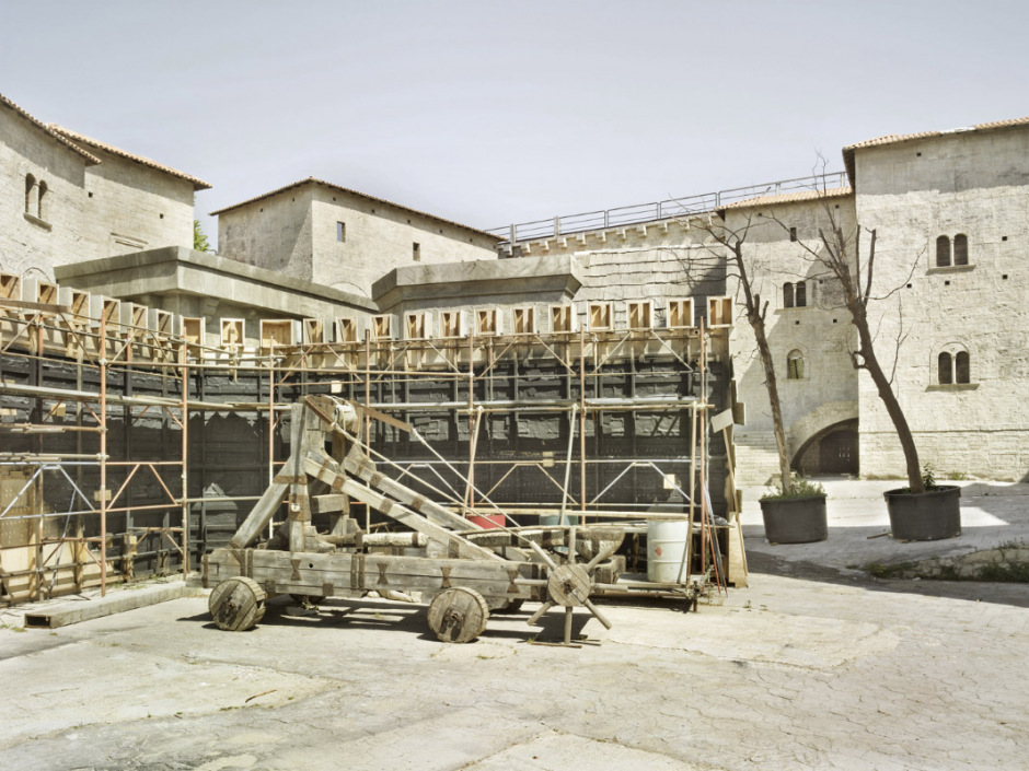 Italiy, Rome, 16 July 2009Cinecitta Studios."Assisi" film set - Reconstruction of the medieval town.Italie, Rome, 16 juillet 2009Studios Cinecitta.Plateau de tournage "Assise". Reconstitution de la citÈ mÈdiÈvale.Massimo Siragusa / Agence VU