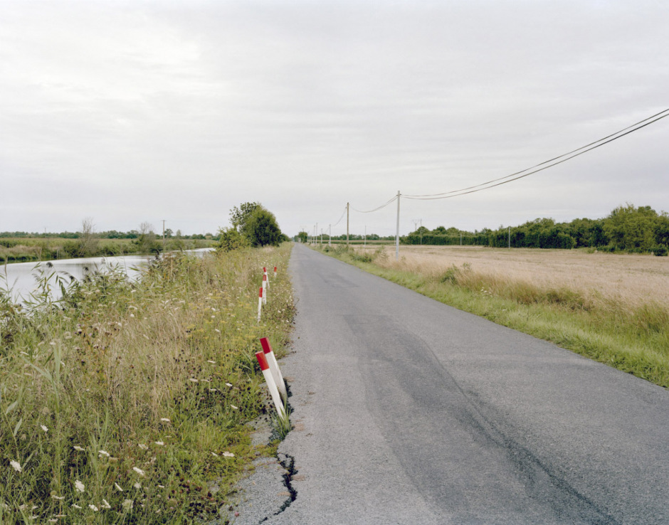 France,  Ile d'Elle, Vendée, August 2008 - Canal of Pomère.