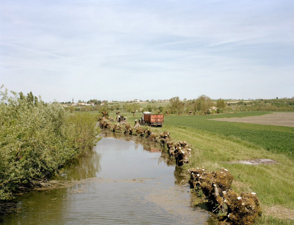 France,  Le GuÈ de VÈlluire, Vendée, april 2009 - Fossé de Racaudet.