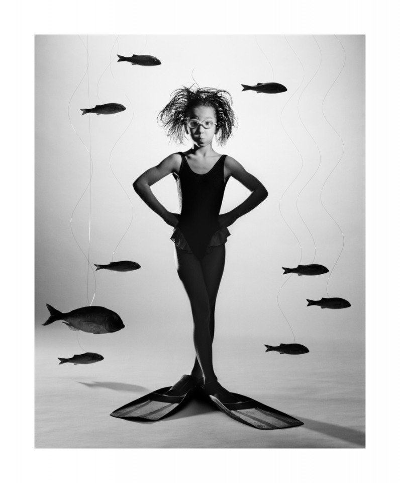 France, 2010Story of the litthe girl who...finished with a fishtail.France, 2010Histoire de la petite fille qui...finissait en queue de poisson.Quentin Bertoux / Agence VU