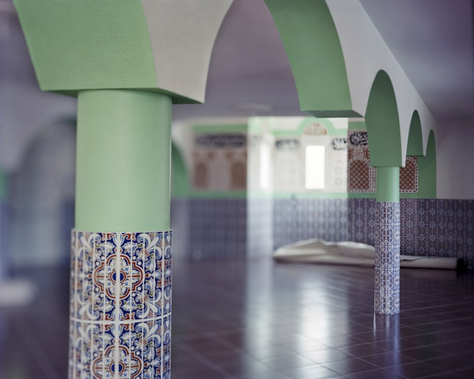 France, Sète, September - November 2010. Ile de Thau mosque.