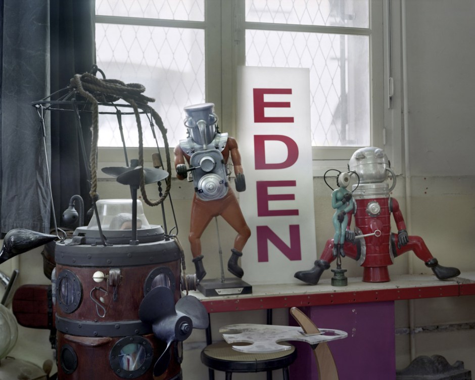 France, Sète, September - November 2010. Stephan Biascamano's studio.