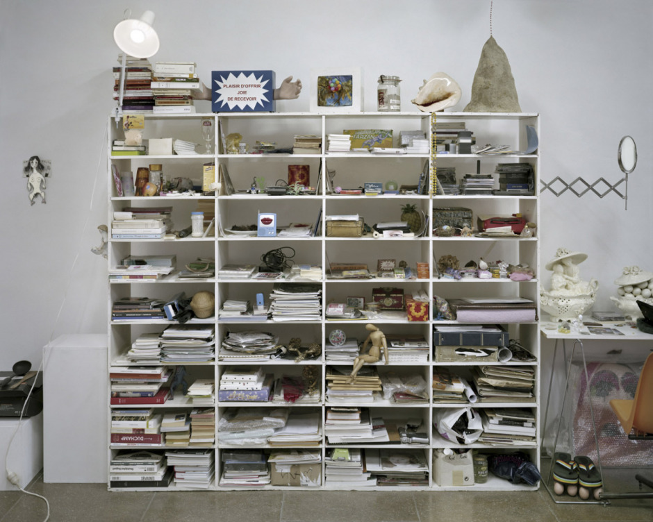 France, Sète, September - November 2010. Elisa Fantozzi's studio.