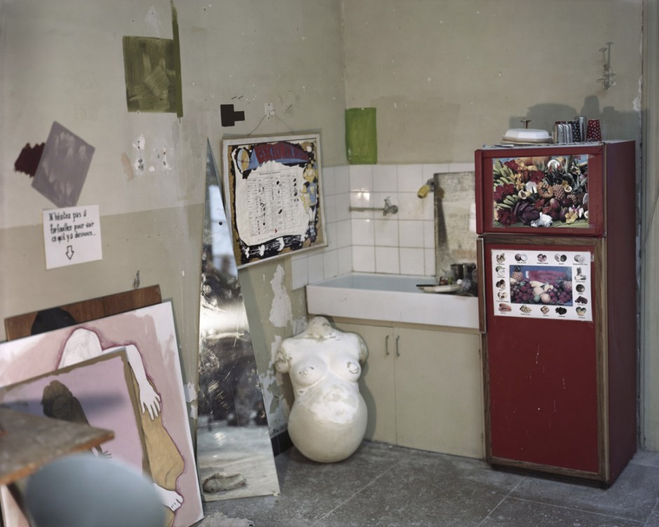 France, Sète, September - November 2010. MaÎl Mignot's studio.