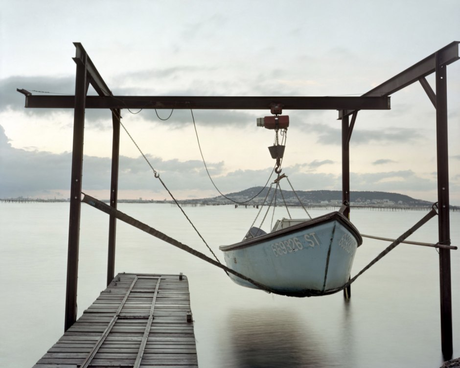 France, Sète, September - November 2010. Etang de Thau.