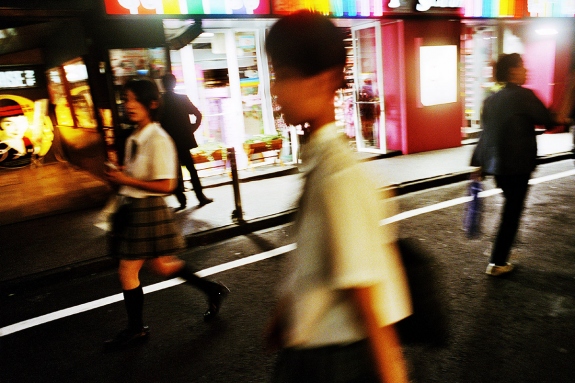 Japan, Tokyo, July 2002 - Tokyo is Hot Tonight. Shibuya.