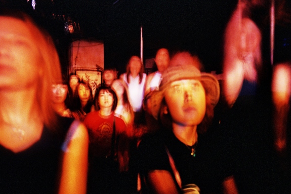 Japan, Tokyo, July 2002 - Tokyo is Hot Tonight. Rock concert close to Shimokitazawa.