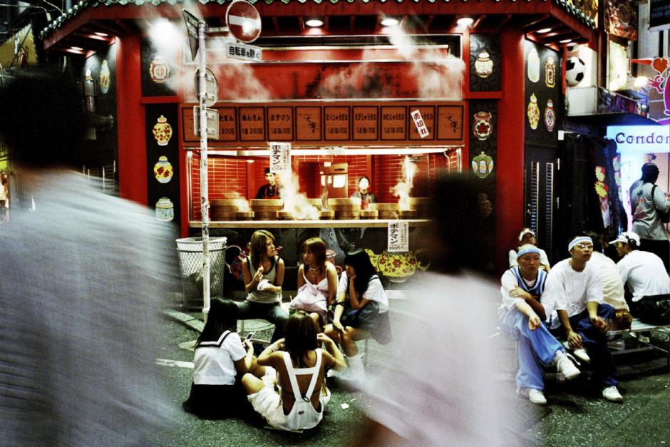 Japan, Tokyo, July 2002 - Tokyo is Hot Tonight.