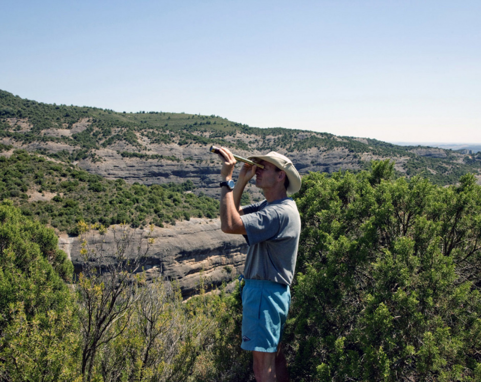 Spain, Aragon, Huesca Province, Sierra de Guara, 08 July 2011 - A few holiday pictures...Hiker.