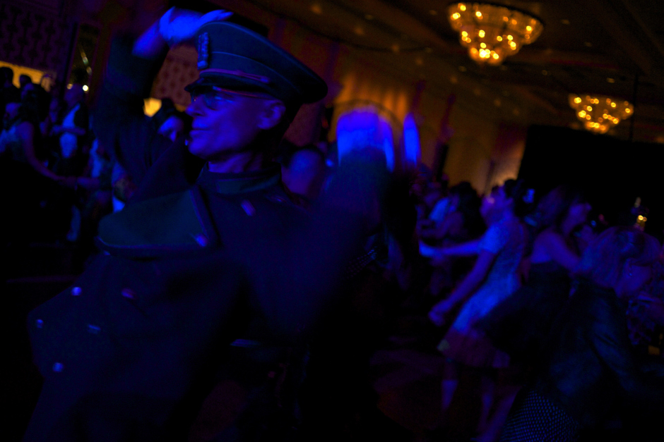 USA, Nevada, Las Vegas, 23 April 2011Fans dancing at the Viva Las Vegas live music events at The Orleans Casino.USA, Nevada, Las Vegas, 23 avril 2011Des fans de rockabilly dansent pendant un concert du festival "Viva Las Vegas" au Orleans Casino.Steven Siewert / Agence VU