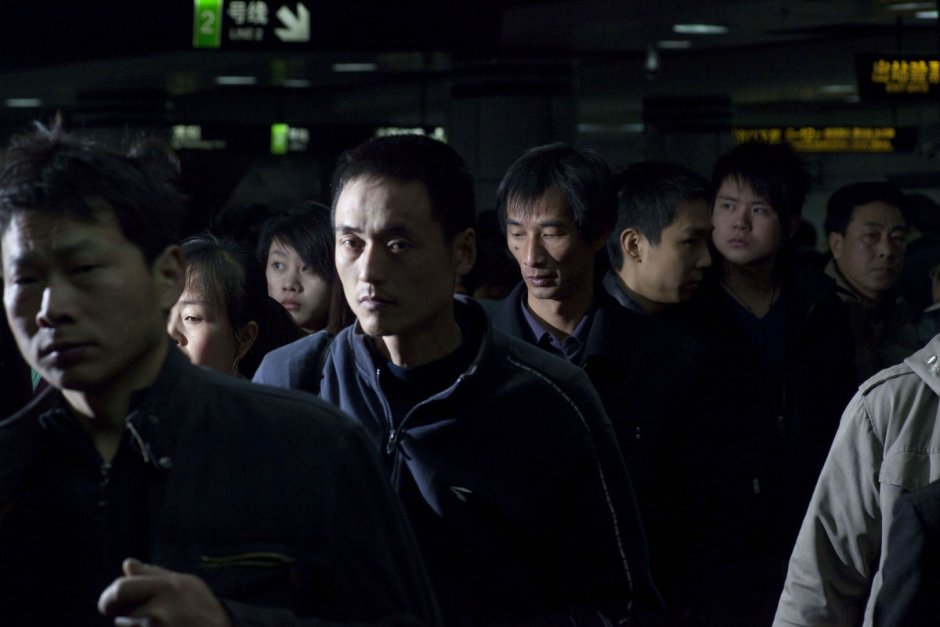 China, Shanghai, December 2009From the series "I shot the crowd".Chine, Shanghai, dÈcembre 2009Issue de la sÈrie "I shot the crowd".Jean-Christian Bourcart / Agence VU