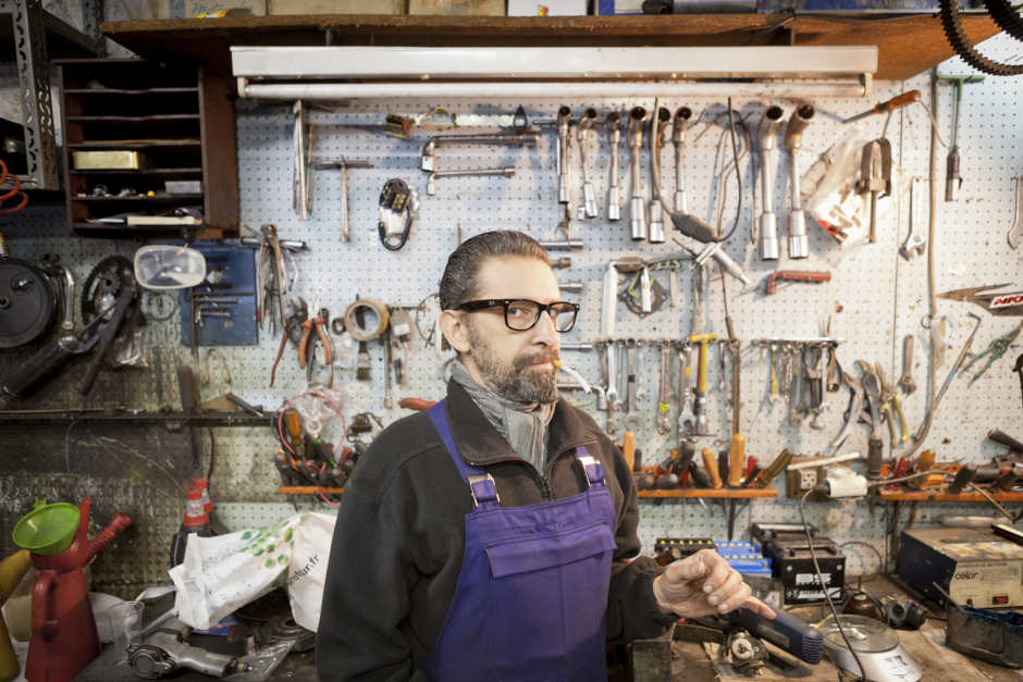 France, Maison Laffitte, 26 April 2012From the book "Chevaleresque".Bruno Biel, Lusitano, 49, 178 cm, 65 kg.France, Maison Laffitte, 26 avril 2012Issue du livre "Chevaleresque".Bruno Biel, Lusitanien, 49 ans, 178 cm, 65 kg.Rip Hopkins / Agence VU