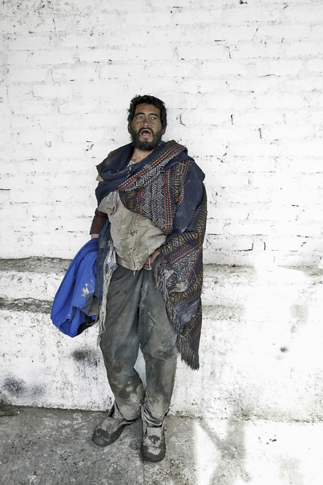 Colombia, Bogota, 25 November 2004From the series "Altras del Muro".Tapete.Colombia, Bogota, 25 novembre 2004Issue de la sÈrie "Altras del Muro".Tapete.Stanislas Guigui / Agence VU