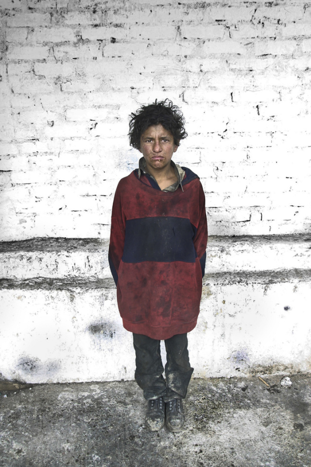 Colombia, Bogota, 25 November 2004From the series "Altras del Muro".Babalo.Colombia, Bogota, 25 novembre 2004Issue de la sÈrie "Altras del Muro".Babalo.Stanislas Guigui / Agence VU