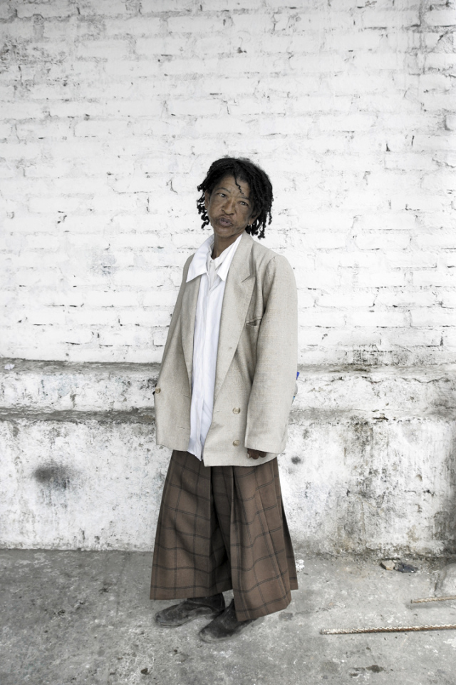 Colombia, Bogota, 25 November 2004From the series "Altras del Muro".La Negra.Colombia, Bogota, 25 novembre 2004Issue de la sÈrie "Altras del Muro".La Negra.Stanislas Guigui / Agence VU