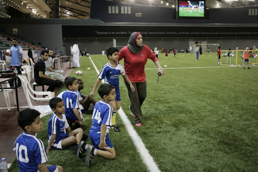 Qatar, Doha, 18 April 2012 - The Aspire Academy has Football Talent Centers throughout Doha that cater for boys from 6 – 11 years of age.