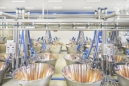 Italy, Brescia, September 8th 2014Ambrosi Company. Dairy factory (Grana cheese).Italie, Brescia, 8 septembre 2014Entreprise Ambrosi. Laiterie (fromage Grana).Massimo Siragusa / Agence VU