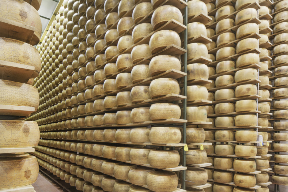 Italy, Brescia, September 9th 2014Ambrosi Company. Maturing area.Italie, Brescia, 9 septembre 2014Entreprise Ambrosi. Zone de maturation.Massimo Siragusa / Agence VU