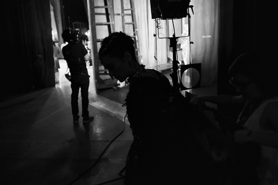 France, Paris, 18 May 2015?AurÈlie Dupont, French prima ballerina at the OpÈra de Paris, says goodbye to the institution during her last performance on the stage of the OpÈra Garnier.?France, Paris, 18 mai 2015?AurÈlie Dupont, danseuse Ètoile ‡ l'OpÈra de Paris, fait ses adieux ‡ l'institution lors de sa derniËre reprÈsentation sur la scËne de l'OpÈra Garnier.??Pierre-Elie de Pibrac / Agence VU