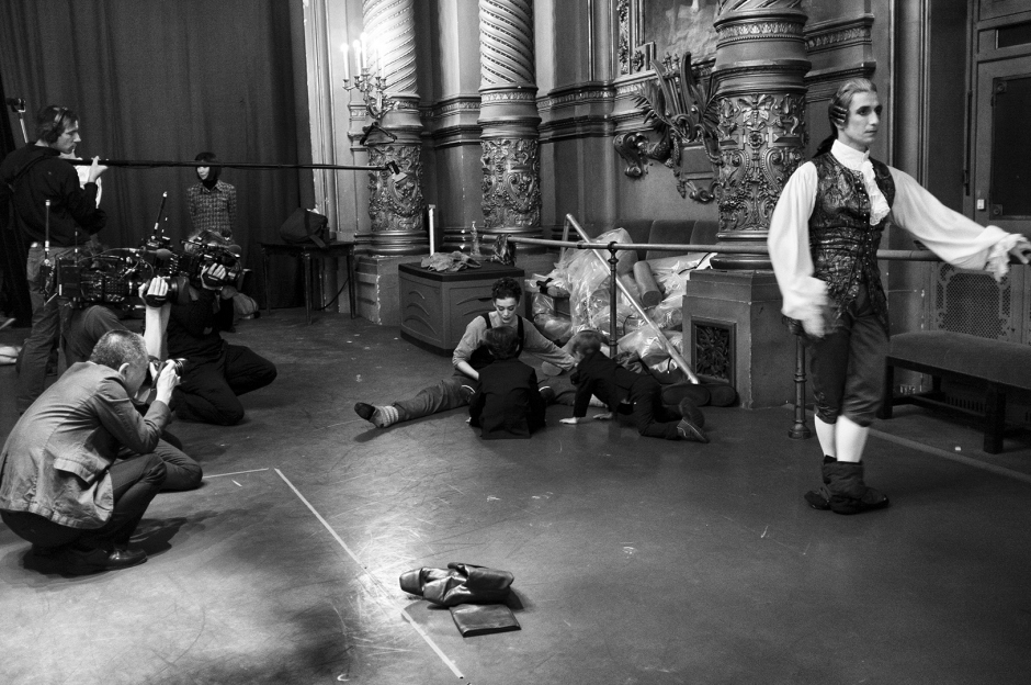 France, Paris, 18 May 2015?AurÈlie Dupont, French prima ballerina at the OpÈra de Paris, says goodbye to the institution during her last performance on the stage of the OpÈra Garnier.?France, Paris, 18 mai 2015?AurÈlie Dupont, danseuse Ètoile ‡ l'OpÈra de Paris, fait ses adieux ‡ l'institution lors de sa derniËre reprÈsentation sur la scËne de l'OpÈra Garnier.??Pierre-Elie de Pibrac / Agence VU
