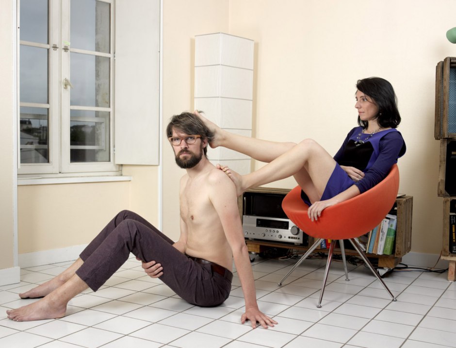 France, Niort, 27 April 2016 - From the series "Private / 18-35". Marie and Pierre.