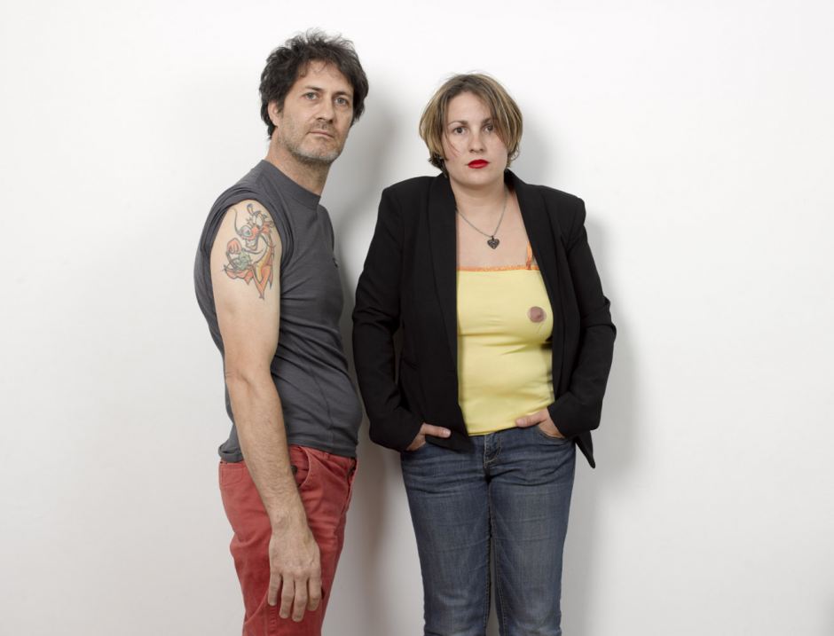France, Niort, 27 April 2016 - From the series "Private / 18-35". Marion and Christophe.