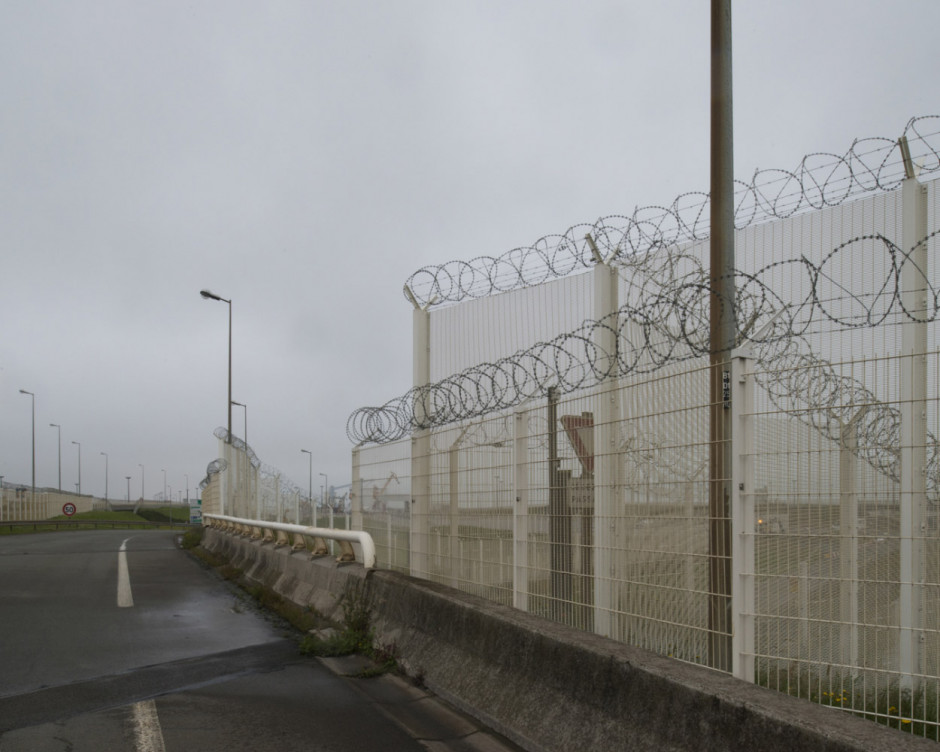 France, Calais, June 27, 2016 - The port zone of Calais now features a “safety corridor” that extends almost 3 kilometers. 1,300 policemen, both anti-riot police and local forces have been deployed in a city of 75,000 inhabitants. Calais has become the city with the highest ratio of policemen per inhabitant in France. 90 % of exiles declared they had been subjected to violence along their way. Medical records spark sharp criticism of police practices: concussions, fractured jaws and hands, beatings, eye damage caused by tear gas, dog bites, bruising from flashball bullets…  The better informed among them pile on thick coats to soften the blows. Stunned parents give what little care they can to their children injured by the police. In two months Doctors Without Borders signed 90 medical certificates attesting to police violence.  Although videos sometimes make it possible to identify the police officers responsible for these acts, no complaint has led to a conviction.