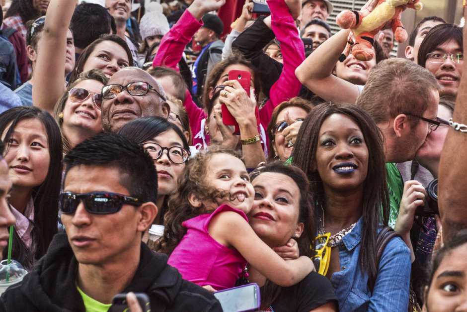 USA, New York, 26 September 2015From the series "Love in Time Square".USA, New York, 26 September 2015Issue de la sÈrie "Love in Time Square".Jean-Christian Bourcart / Agence VU