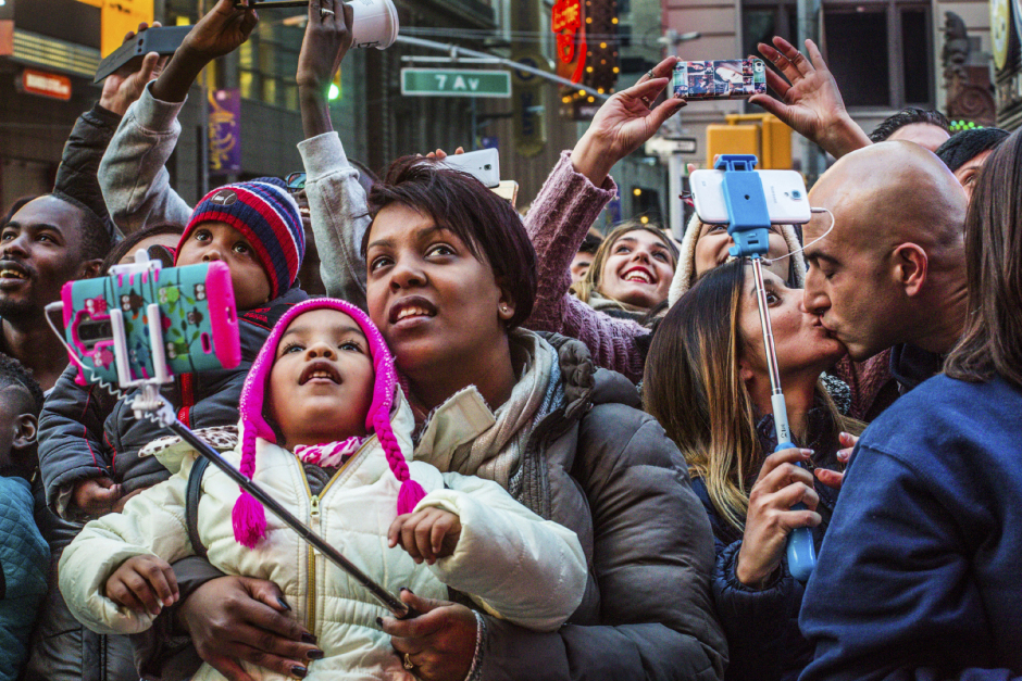 USA, New York, 19 October 2015From the series "Love in Time Square".USA, New York, 19 octobre 2015Issue de la sÈrie "Love in Time Square".Jean-Christian Bourcart / Agence VU