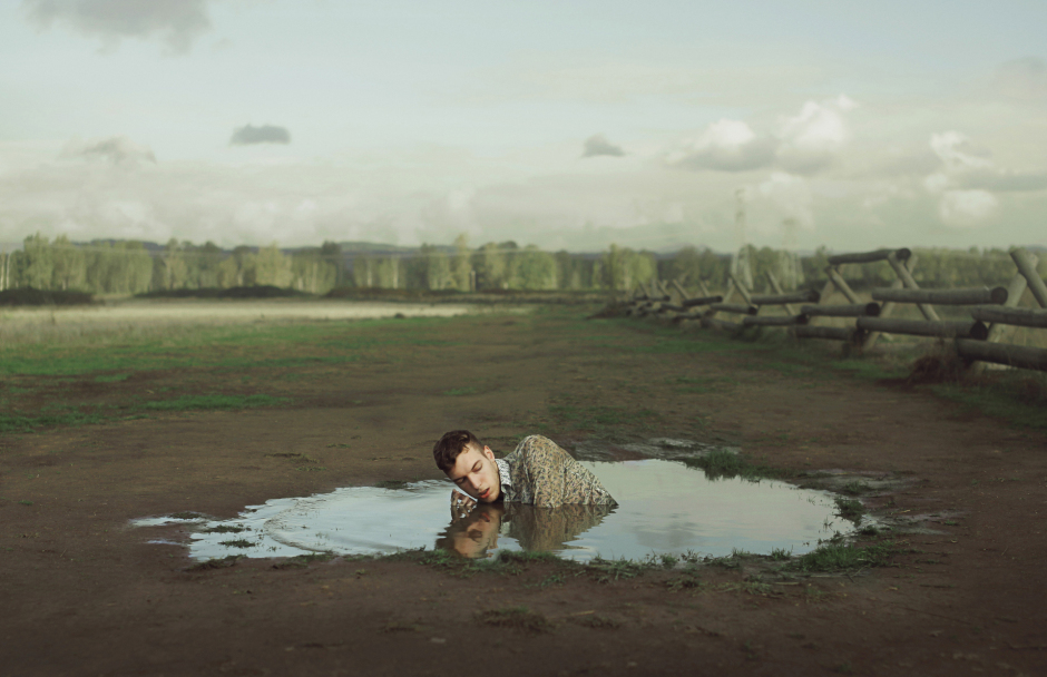 USA, 26 October 2015From the series "Stray".Puddle.USA, 26 octobre 2015Issue de la sÈrie "Stray".Flaque.Kyle Thompson / Agence VU