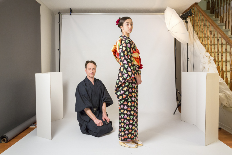 Canada, Ontario, Ottawa, 28 February 2017Kyoko Tsunetomi's CorgiMark Photography studio.Canada, Ontario, Ottawa, 28 février 2017Studio photo Kyoko Tsunetomi's CorgiMark.Rip Hopkins / Agence VU / Ambassade de France au Canada