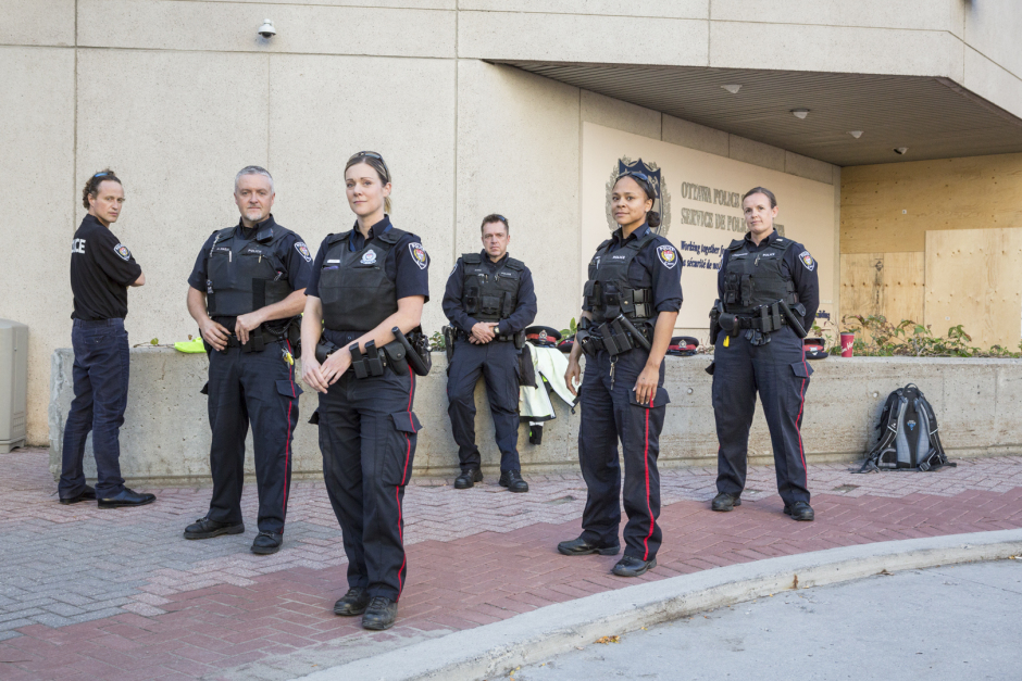 Canada, Ontario, Ottawa, 07 October 2016Ottawa Police Headquarters.Canada, Ontario, Ottawa, 07 octobre 2016Siège de la police d'Ottawa.Rip Hopkins / Agence VU / Ambassade de France au Canada