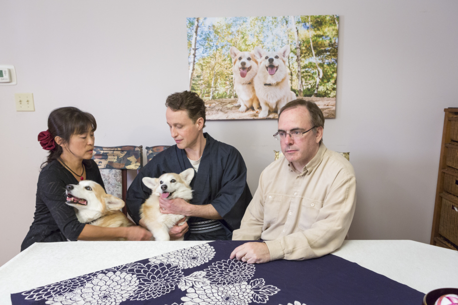 Canada, Ontario, Ottawa, 28 February 2017Kyoko Tsunetomi's CorgiMark Photography studio.Canada, Ontario, Ottawa, 28 février 2017Studio photo Kyoko Tsunetomi's CorgiMark.Rip Hopkins / Agence VU / Ambassade de France au Canada