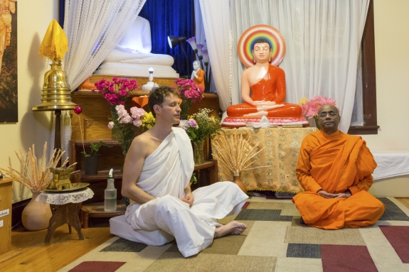 Canada, Ontario, Ottawa, 03 March 2017Ottawa Buddhist Vihara.Canada, Ontario, Ottawa, 03 mars 2017Vihara bouddhist d'Ottawa.Rip Hopkins / Agence VU / Ambassade de France au Canada