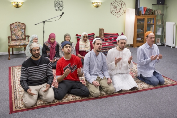 Canada, Ontario, Ottawa, 02 March 2017The Rhoda Institute of Islamic Spiritual Learning.Canada, Ontario, Ottawa, 02 mars 2017L'institut Rhoda d'apprentissage Spirituel de l'Islam.Rip Hopkins / Agence VU / Ambassade de France au Canada
