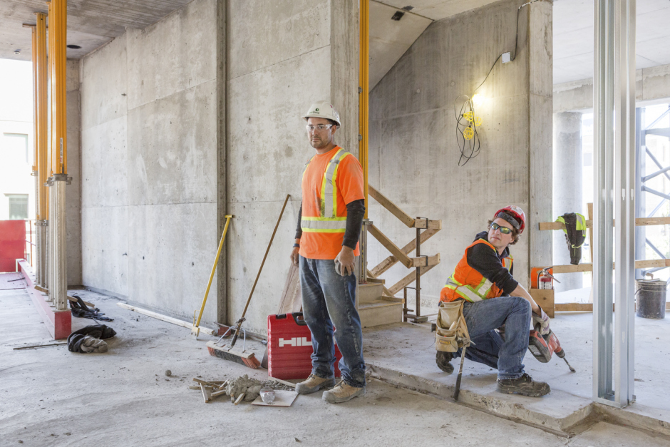 Canada, Ontario, Ottawa, 12 October 2016
Ottawa Art Gallery new building.
Canada, Ontario, Ottawa, 12 octobre 2016
Chantier du nouveau batiment de l'Ottawa Art Gallery.

Rip Hopkins / Agence VU / Ambassade de France au Canada