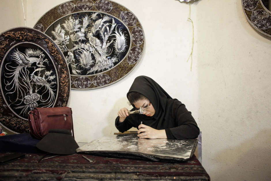 Iran, Isfahan, August 2015 - Bazaar.