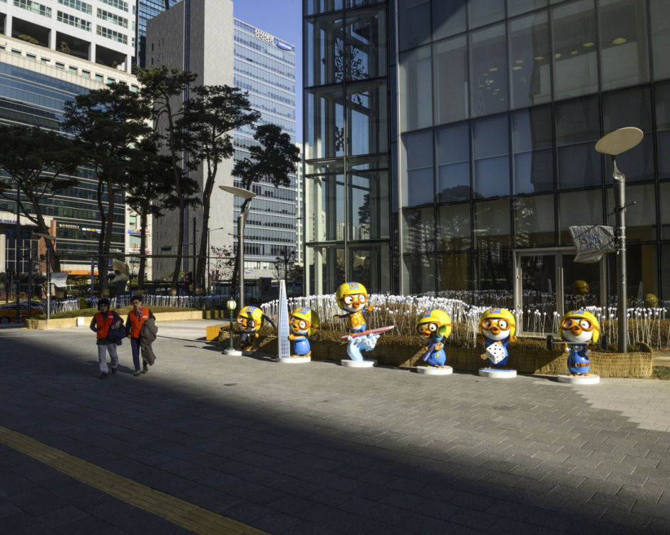 South Korea, Seoul, 28 December 2016 - Songpa-Gu district.