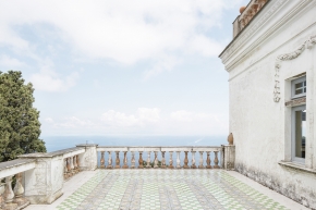 Italy, Island of Capri, May 26th 2015Villa Lysis (or Villa Fersen). The terrace of the villa.Italie, Ile de Capri, 26 mai 2015Villa Lysis (ou Villa Fersen). La terrasse de la villa.Massimo Siragusa / Agence VU