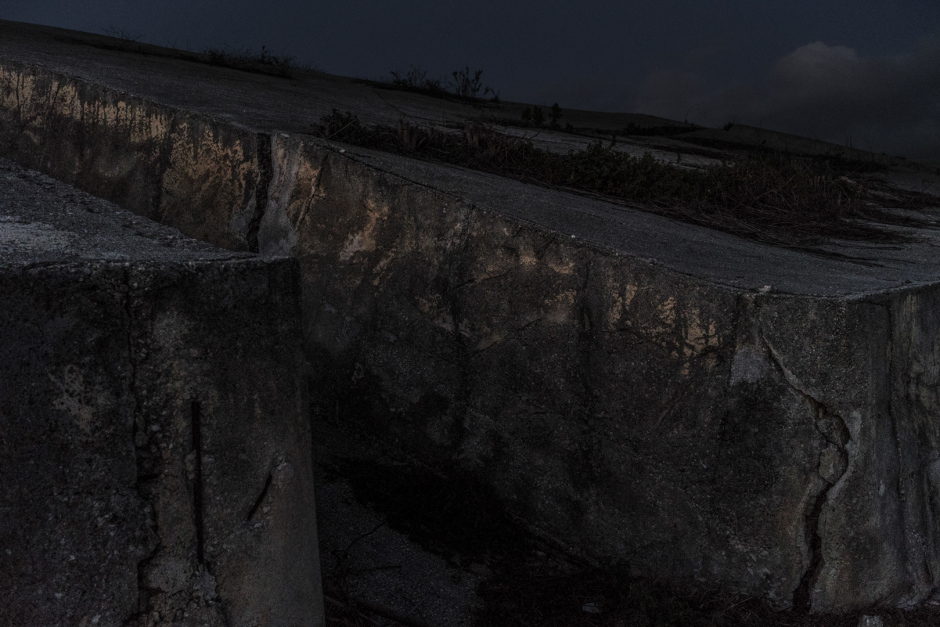 Italy, Gibellina (Trapani), 08 February 2018From the series "Il Cretto Grande".Il Cretto di Burri (Crack of Gibellina).Italie, Gibellina (Trapani), 08 fÈvrier 2018Issue de la sÈrie "Il Cretto Grande".Le Cretto de Burri (ou Cretto de Gibellina).Massimo Siragusa / Agence VU