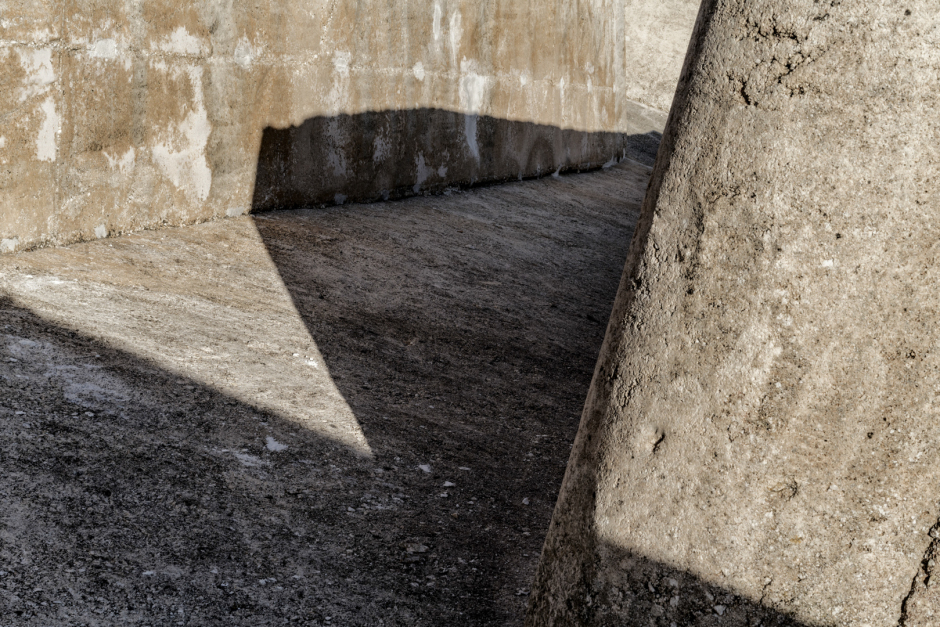 Italy, Gibellina (Trapani), 08 February 2018From the series "Il Cretto Grande".Il Cretto di Burri (Crack of Gibellina).Italie, Gibellina (Trapani), 08 fÈvrier 2018Issue de la sÈrie "Il Cretto Grande".Le Cretto de Burri (ou Cretto de Gibellina).Massimo Siragusa / Agence VU