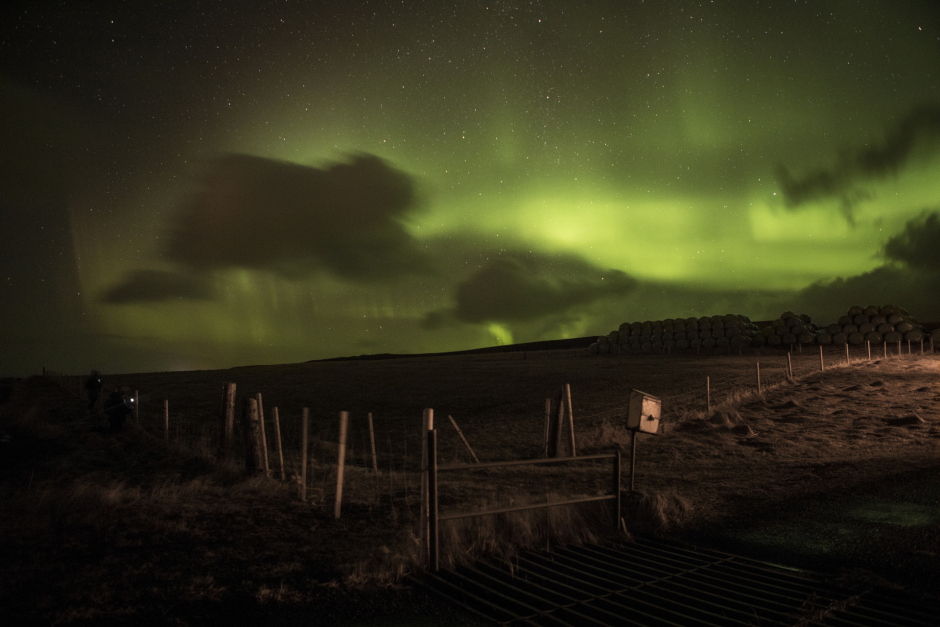 Iceland, 15 Décember 2018Northern lights.Islande, 15 décembre 2018Aurore boréale.Franck Ferville / Agence VU