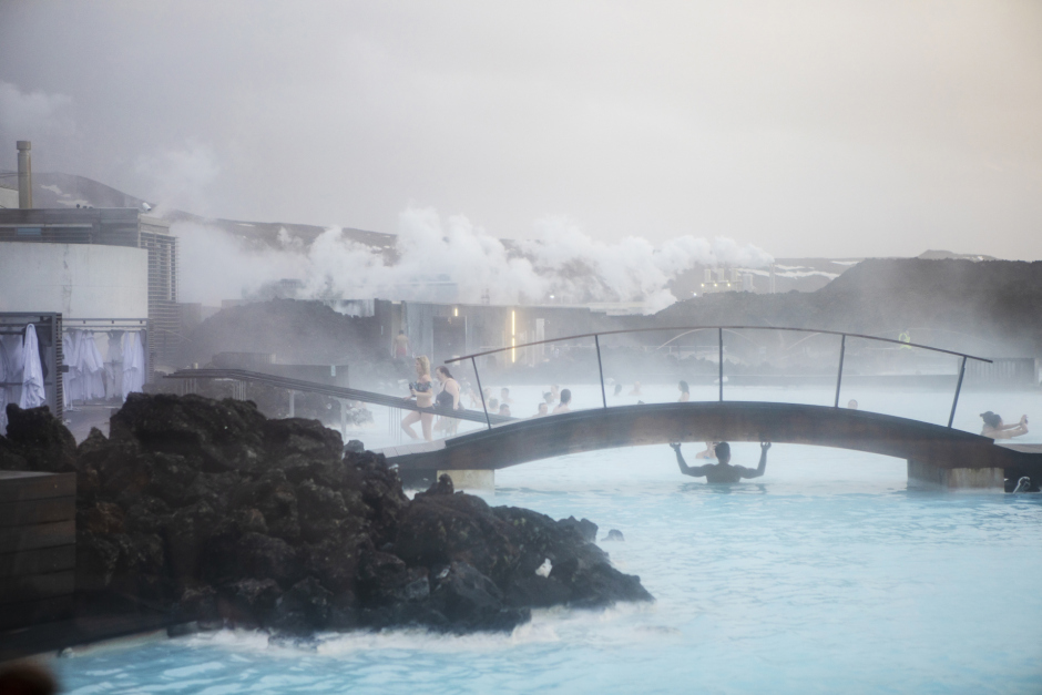 Iceland, Grindavík, 11 December 2018Blue lagun. Islande, Grindavík, 11 décembre 2018Lagon Bleu. Franck Ferville / Agence VU