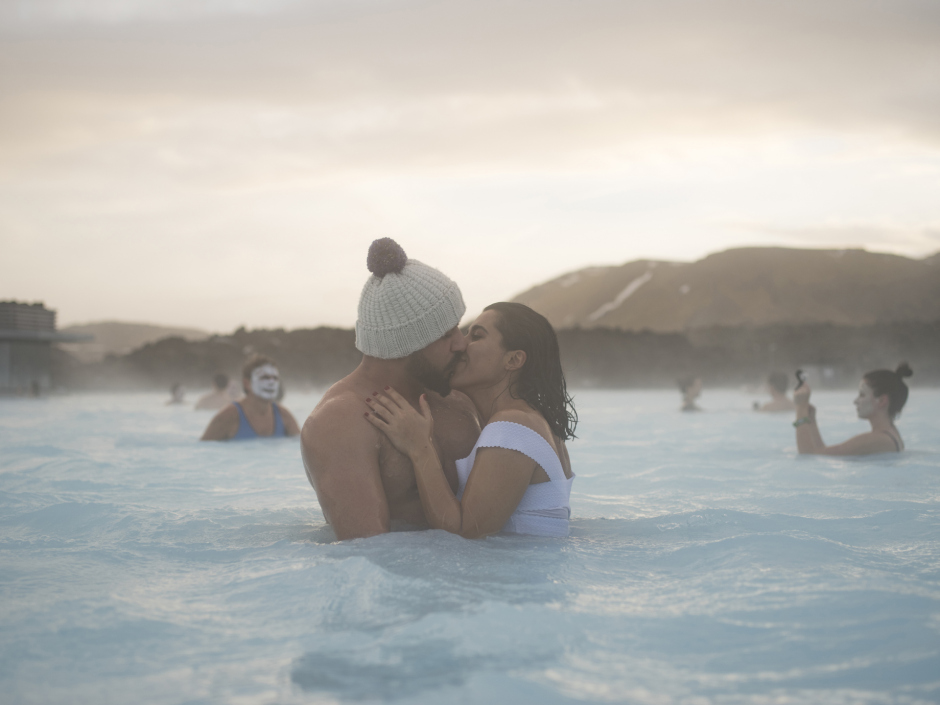 Iceland, Grindavík, 11 December 2018Blue lagun. Islande, Grindavík, 11 décembre 2018Lagon Bleu. Franck Ferville / Agence VU