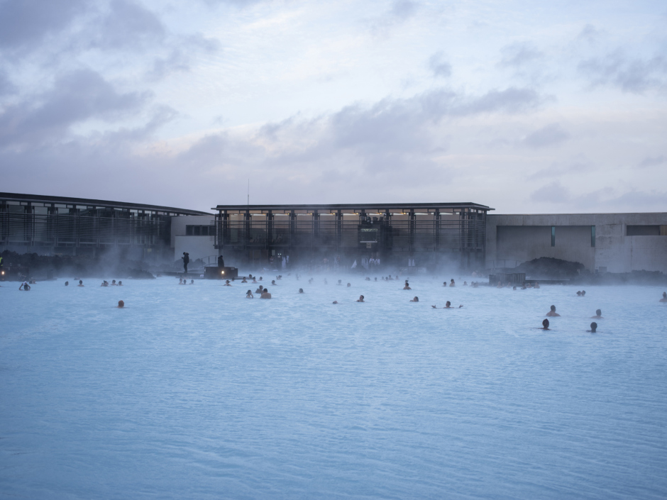 Iceland, Grindavík, 11 December 2018Blue lagun. Islande, Grindavík, 11 décembre 2018Lagon Bleu. Franck Ferville / Agence VU