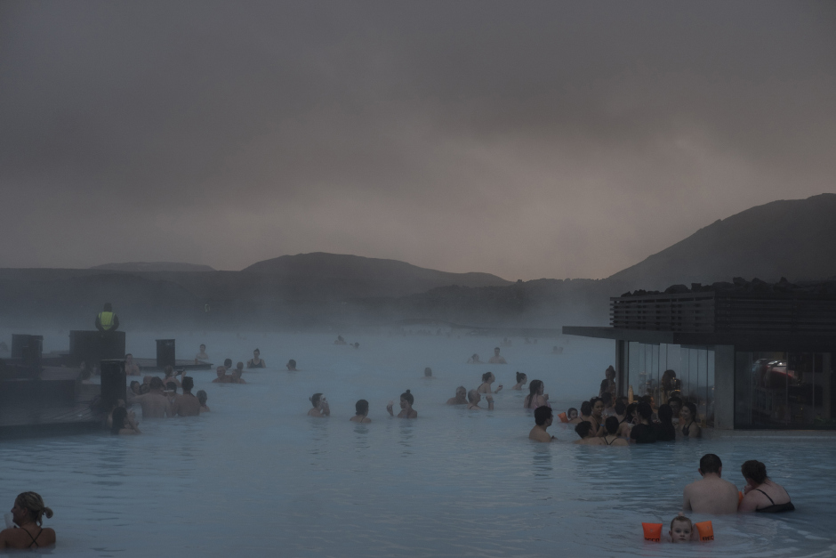 Iceland, Grindavík, 15 December 2018Blue lagun. Islande, Grindavík, 15 décembre 2018Lagon Bleu. Franck Ferville / Agence VU