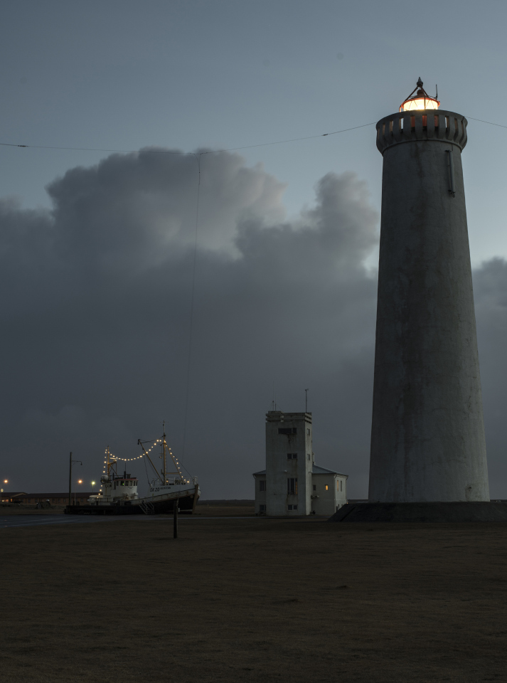 Iceland, Garður, 15 December 2018Lighthouse. Islande, Garður, 15 décembre 2018Phare. Franck Ferville / Agence VU