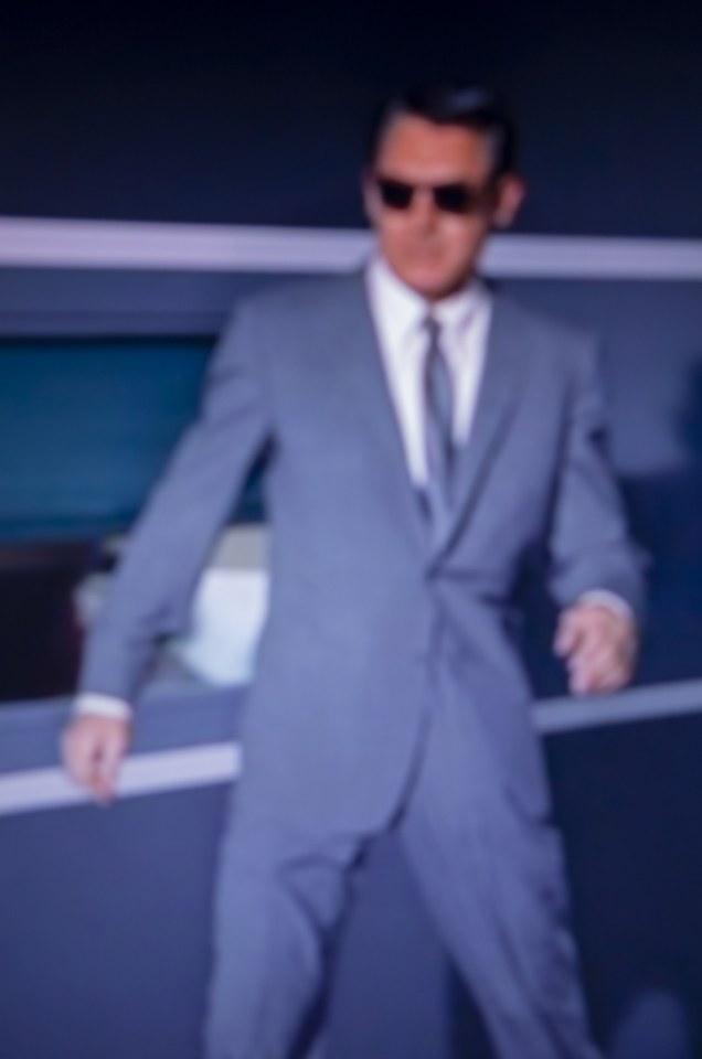 2018From the series "IcÙnes". Carry Grant, North by Northwest.2018Issue de la sÈrie "IcÙnes".Cary Grant, La Mort aux trousses.FranÁois Fontaine / Agence VU