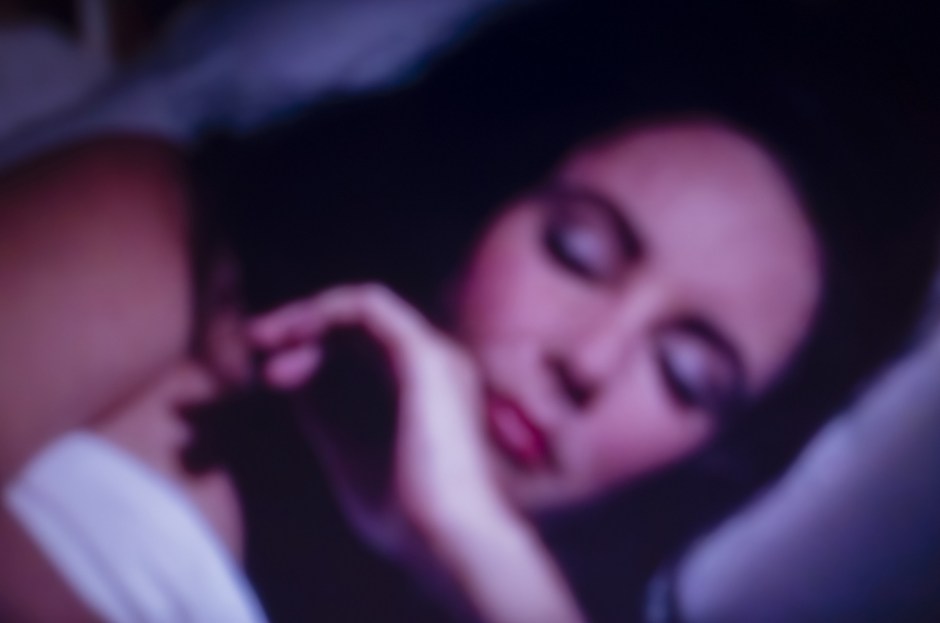2018From the series "IcÙnes".Elisabeth Taylor, Ivanhoe.2018Issue de la sÈrie "IcÙnes".Elisabeth Taylor, IvanhoÈ.FranÁois Fontaine / Agence VU