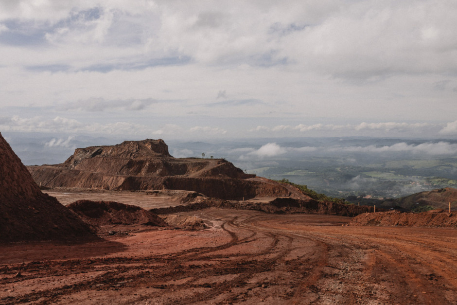 Brazil, Brumadinho, 27 January 2019 - Landscape affected by mining on the outskirts of Brumadinho.